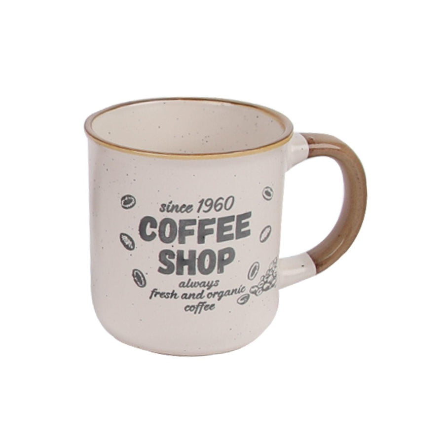 Tazón Loza Blanco & CARACTER(34) & Since 1960 Coffe Shop& CARACTER(34) & 8.7x7.7cm 200ml