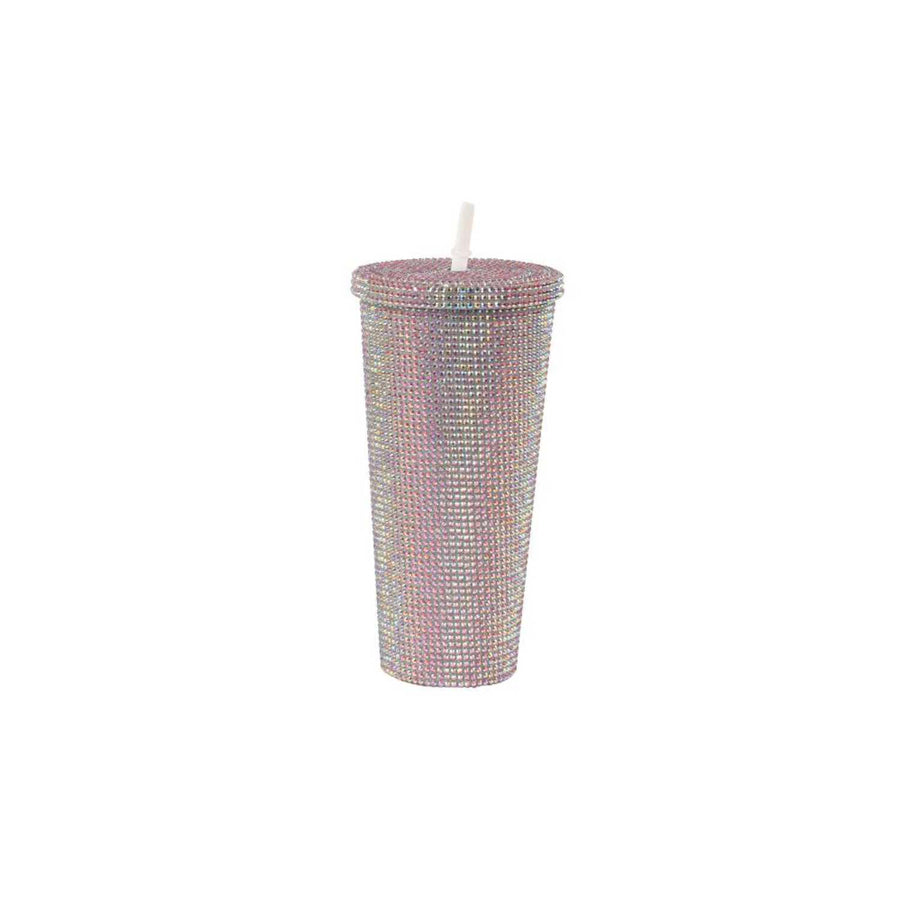 Vaso Térmico Glitter Bombilla