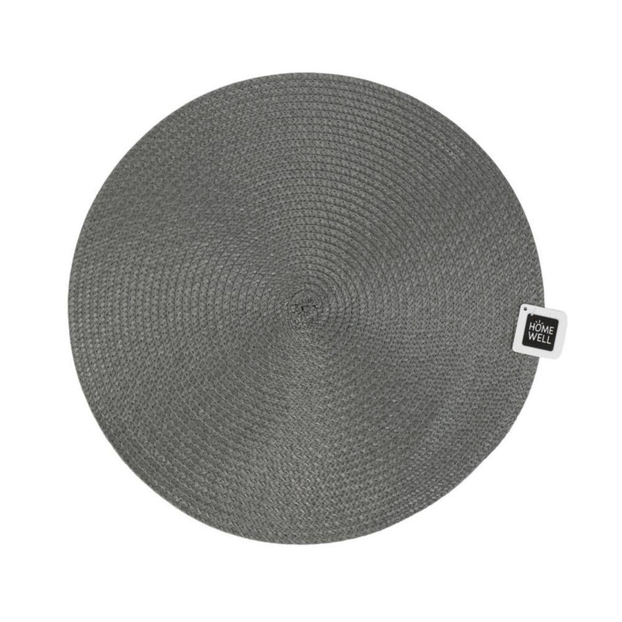 Individual Redondo 38cm Gris