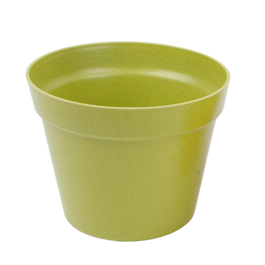 Macetero Bambu Verde 14x11.5cm