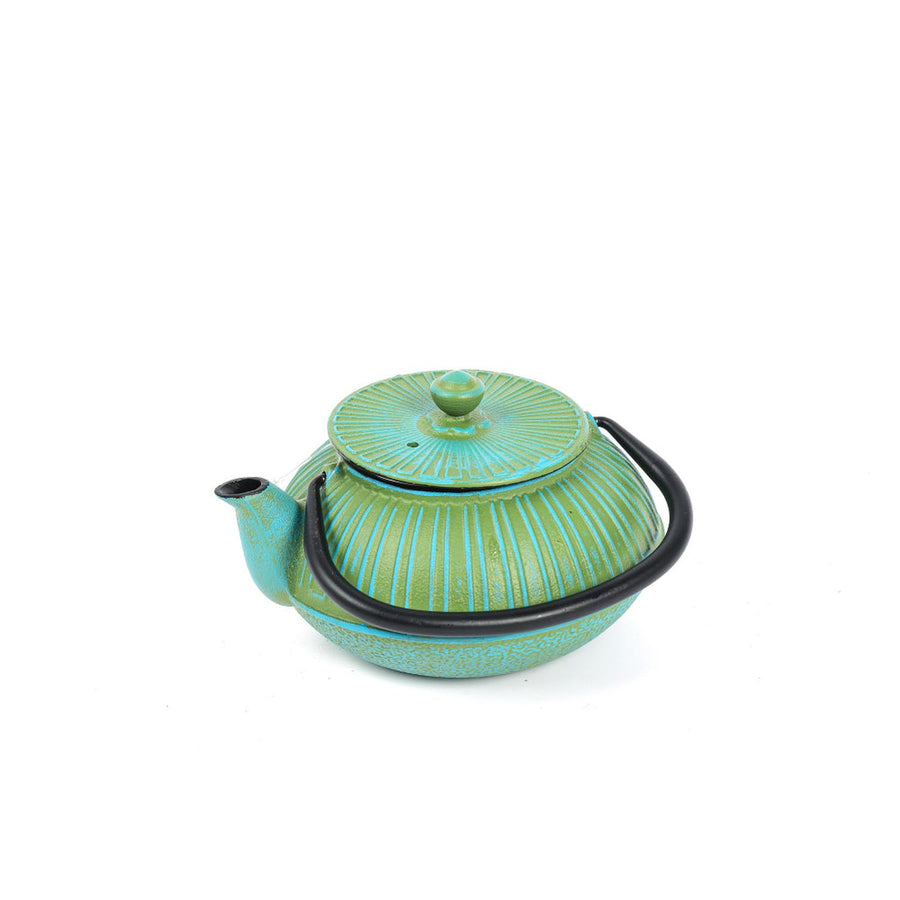 Tetera Metal Verde Celeste 800ml