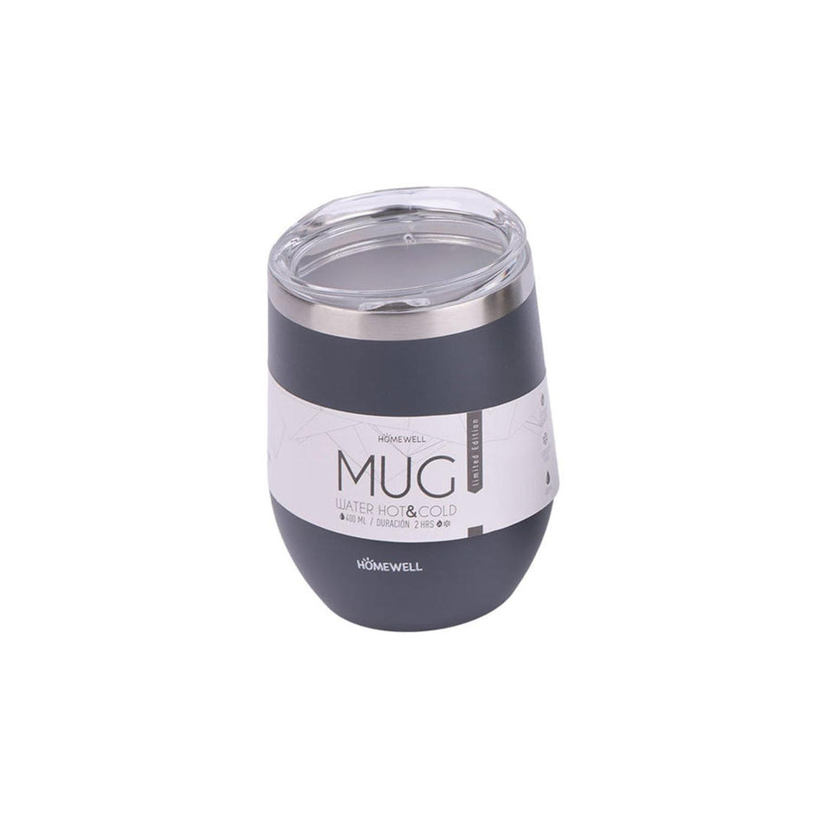 Mug Térmico Gris 400Ml