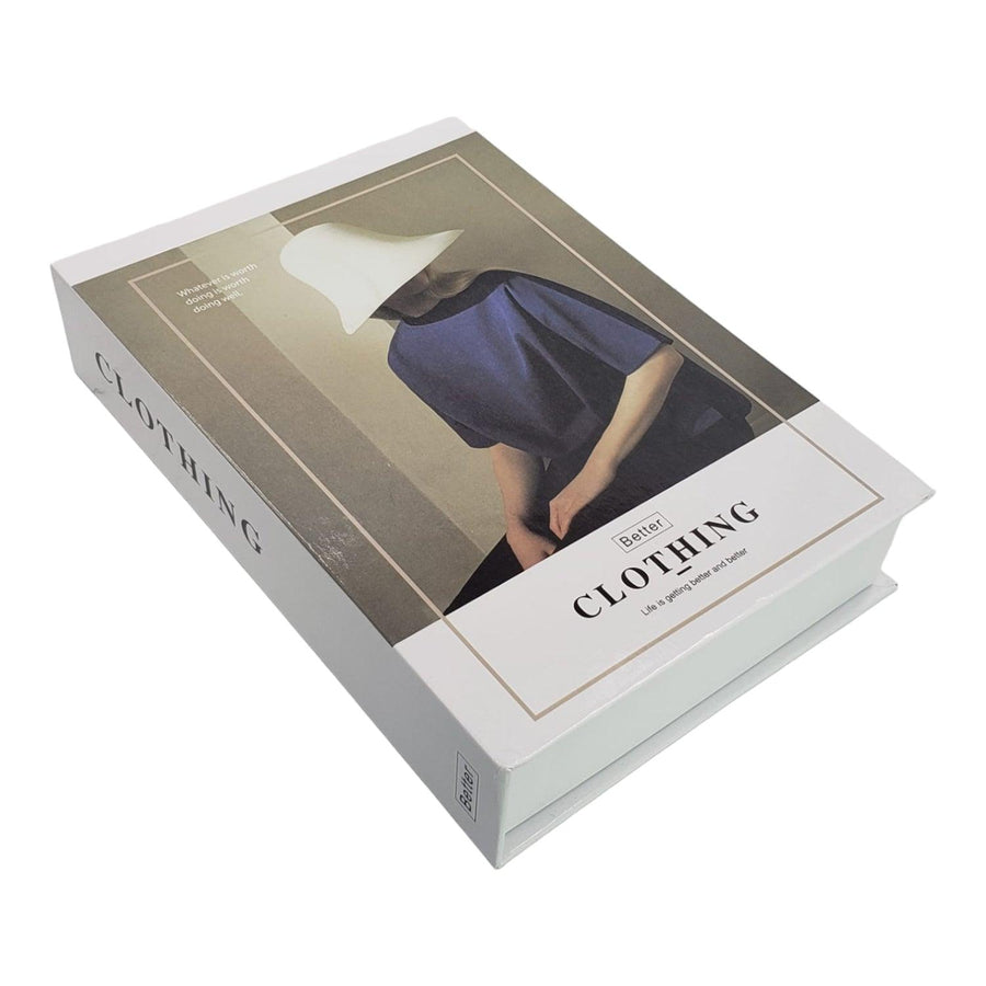 Caja Diseño Libro Clothing 27*17*4.5cm