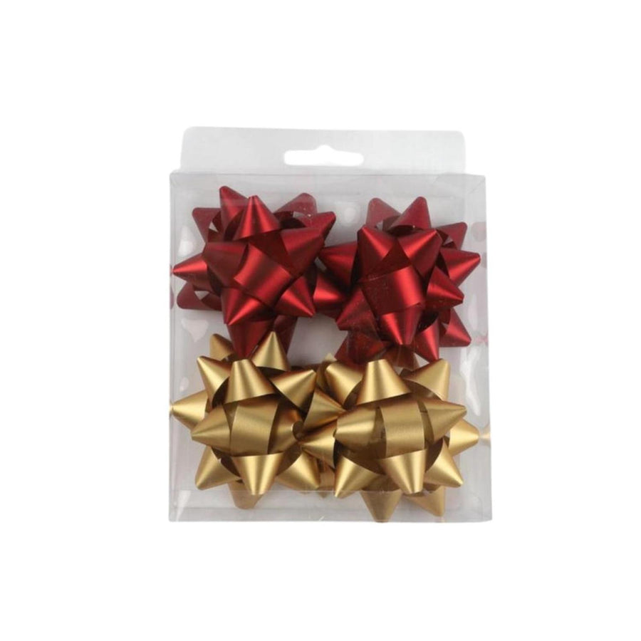 Set de Moños para Regalo 4 Piezas 12.5x13.5 cm
