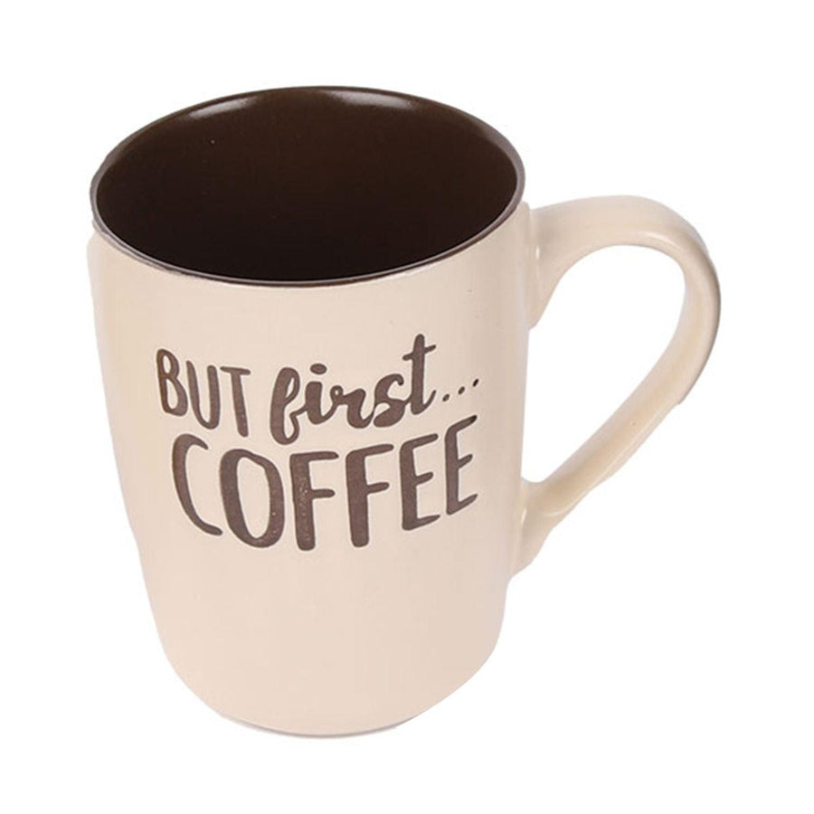 Tazón Loza & CARACTER(34) & But First Coffee& CARACTER(34) & 350ml 12x9x9cm