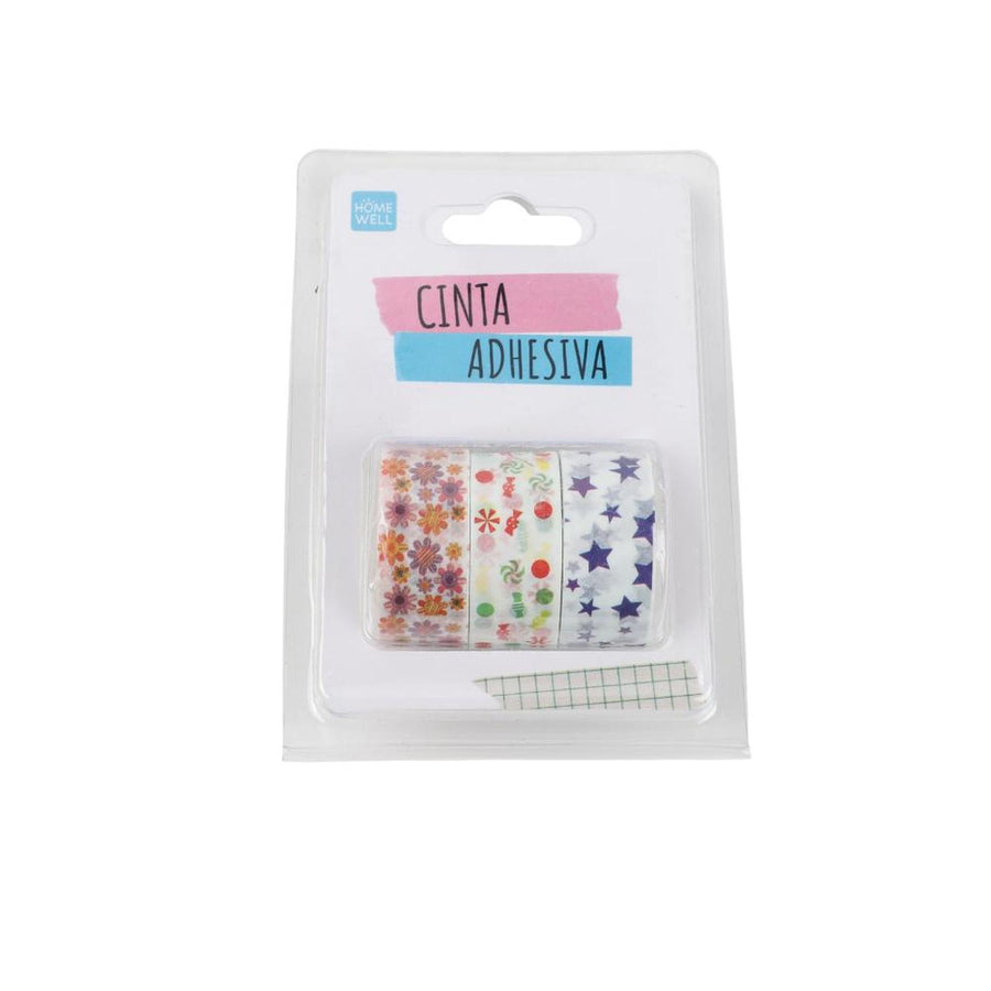 Set de Cintas Adhesivas Decorativas Pack HomeWell