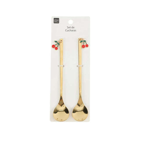 Cucharas de Postre Charm Cerezas