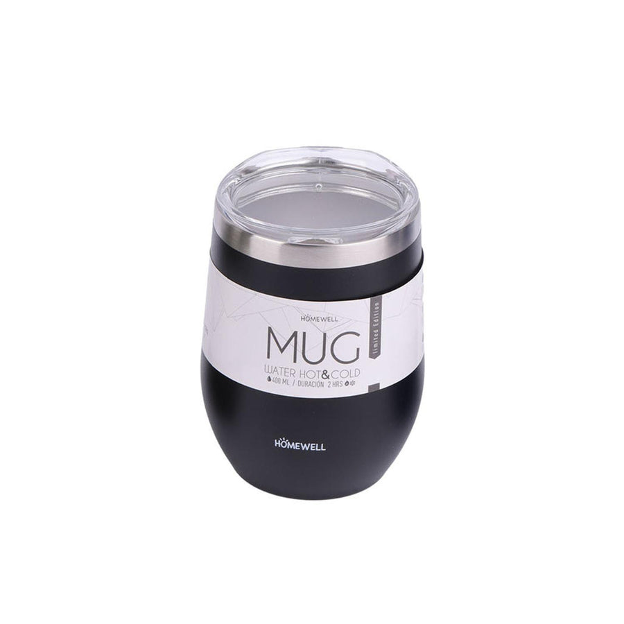 Mug Térmico Negro 400Ml