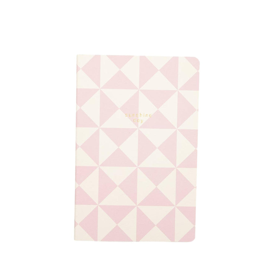 Libreta Diseño Formas Rosado 20.5*13.5 32 Hojas