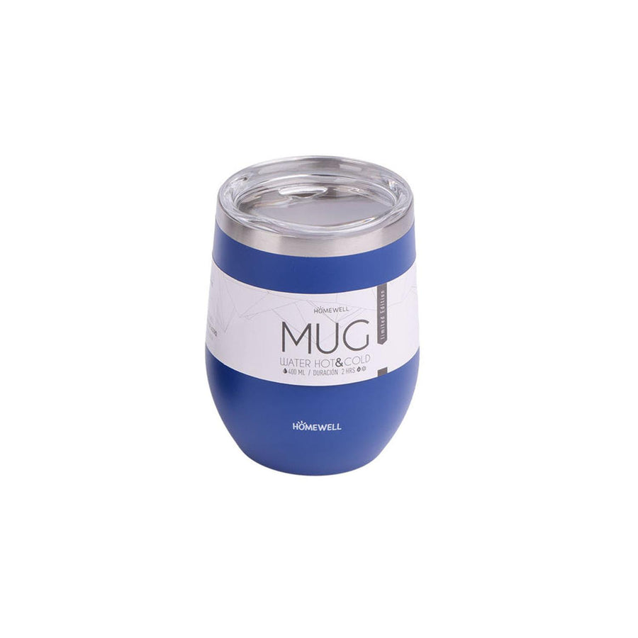 Mug Térmico Azul 400Ml