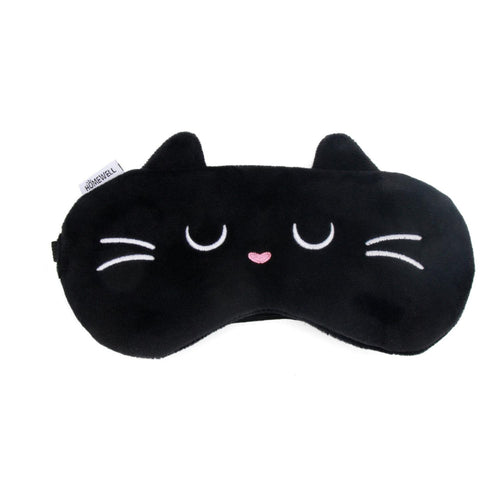 Antifaz Negro Diseño Gato