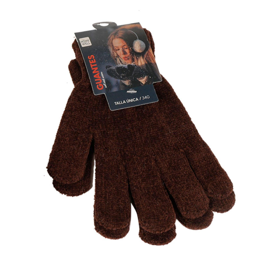 Guantes Adultos Marrones 20cm