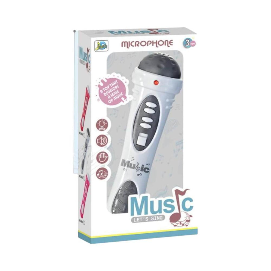 Micrófono Con Luz y Musica