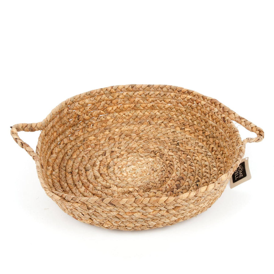 Canasto Rattan con Asas 32x32x5cm