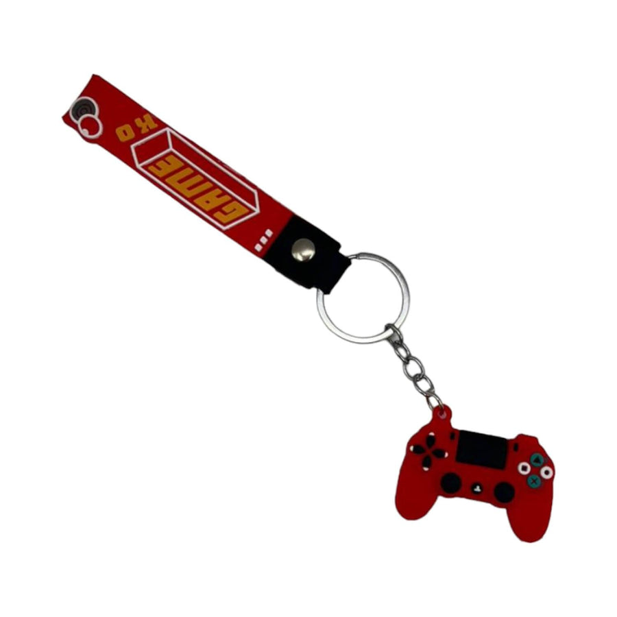 Llavero Control Videojuegos Rojo
