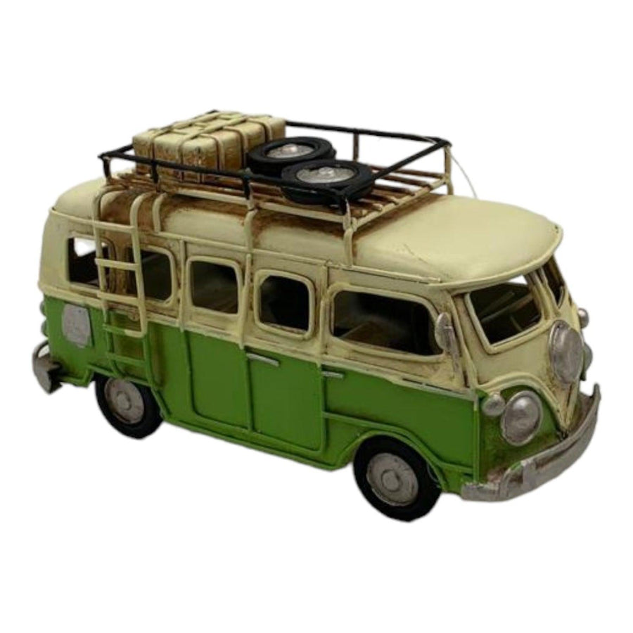 Furgoneta Combi Verde Decorativa
