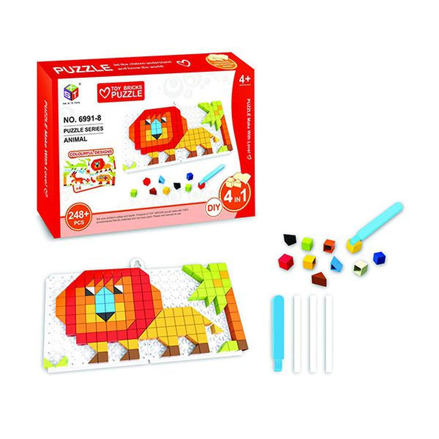 Puzzle Bloques 4 en 1