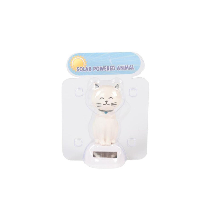 Figura Solar Gato Blanco