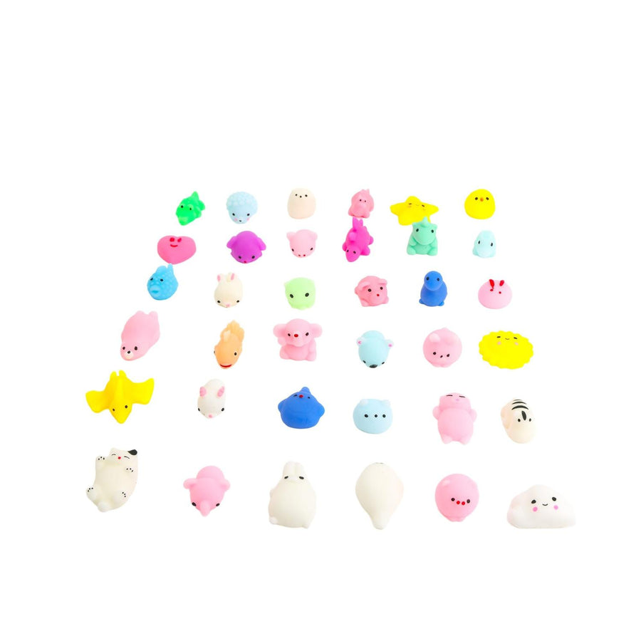 Set 36 mini squishy antiestres
