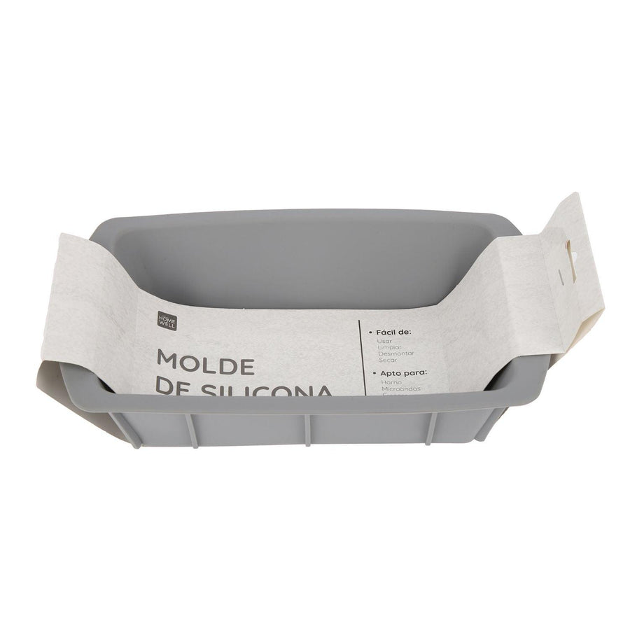 Molde Silicona para Queque 23x14x6cm