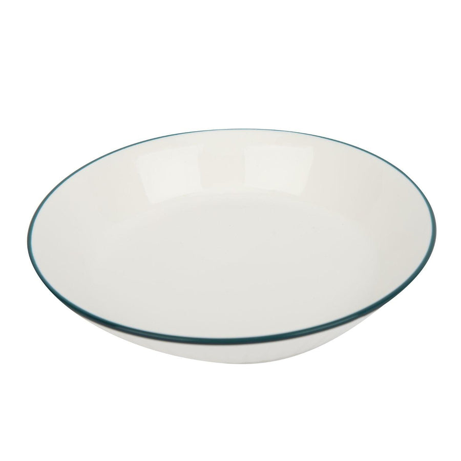 Plato Loza Blanco Redondo 17.8cm