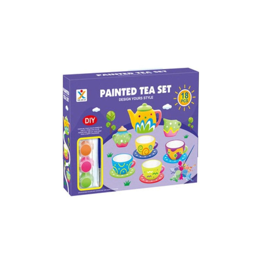 Set De Té Para Pintar 18Pcs