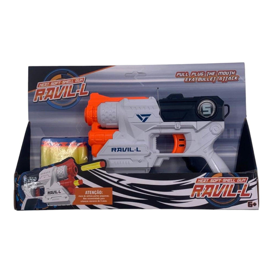 Pistola Dardos Soft Blanco