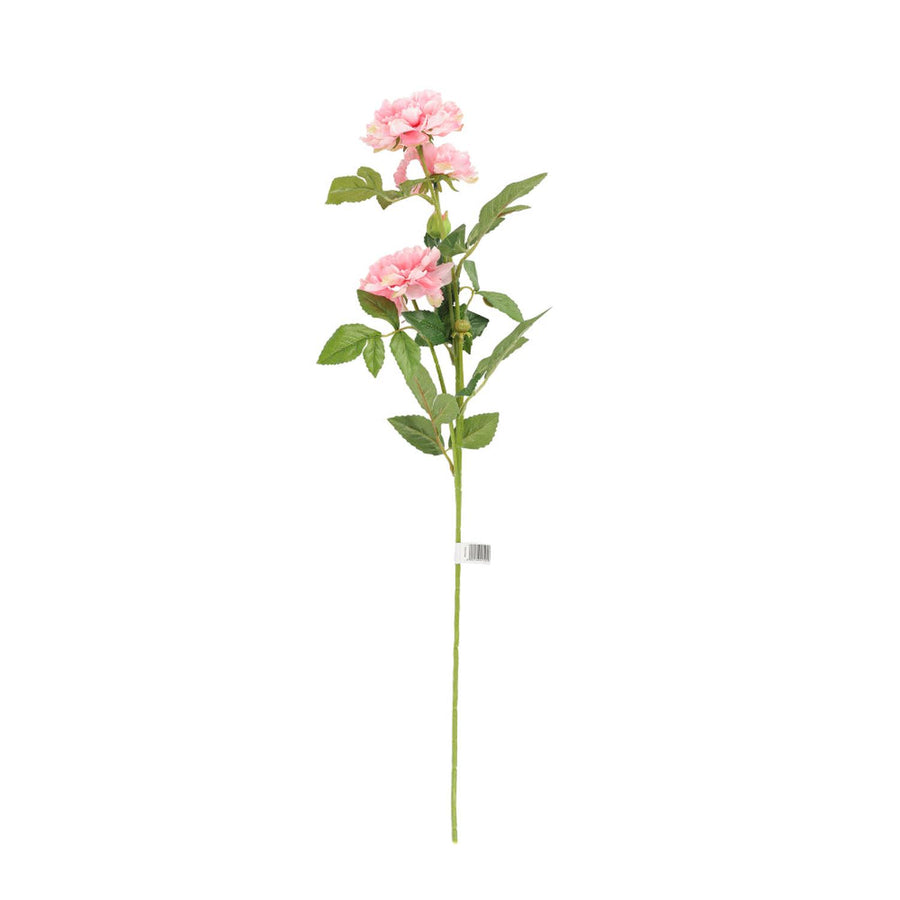 Flor Boton De Oro Artificial Rosado *4 69Cm