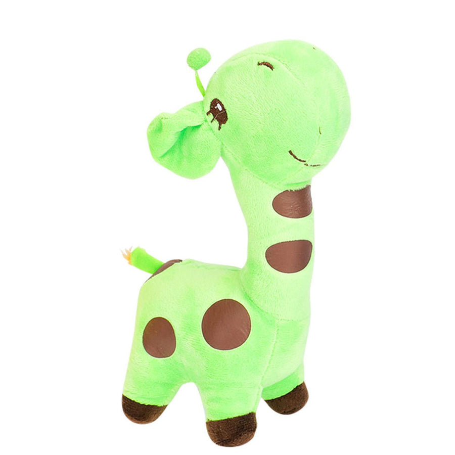 Jirafa de Peluche Verde 12x25cm
