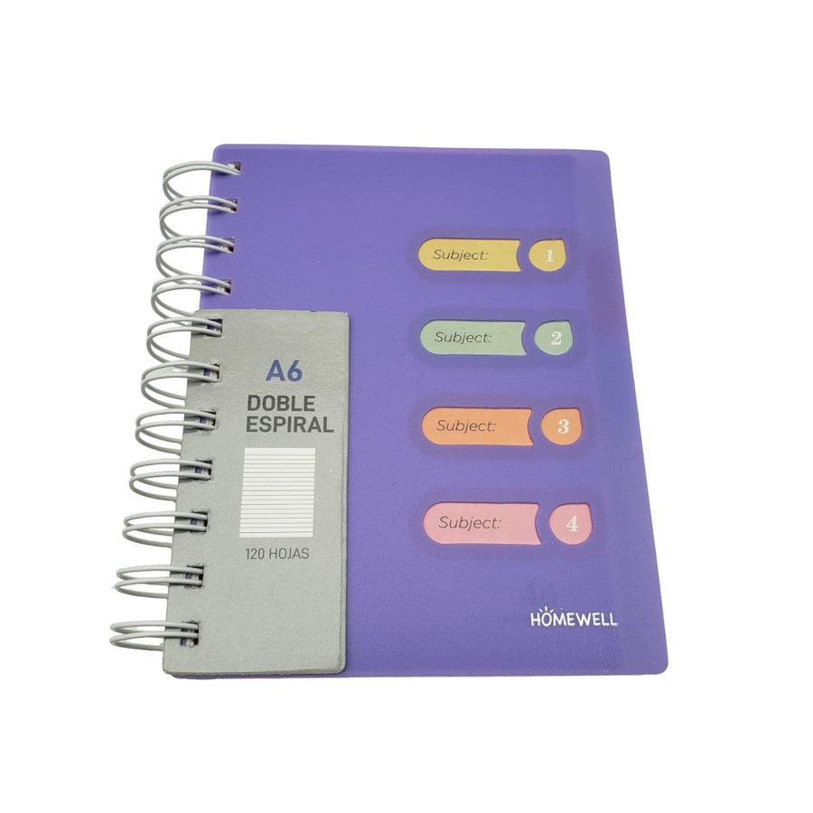 Notebook Morado 11x14.5cm