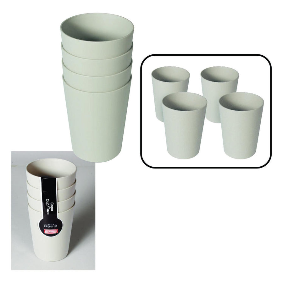 Set 4 Vasos Gris 750ml