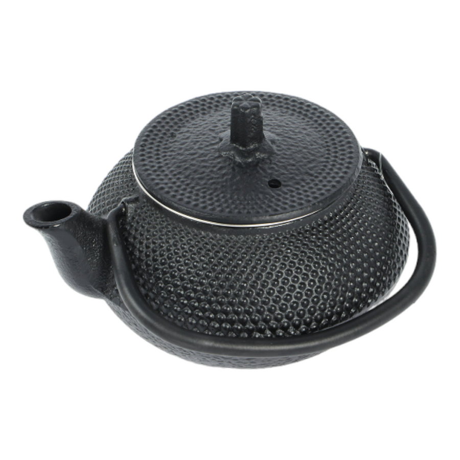 Tetera Metal Negra Textura 300ml