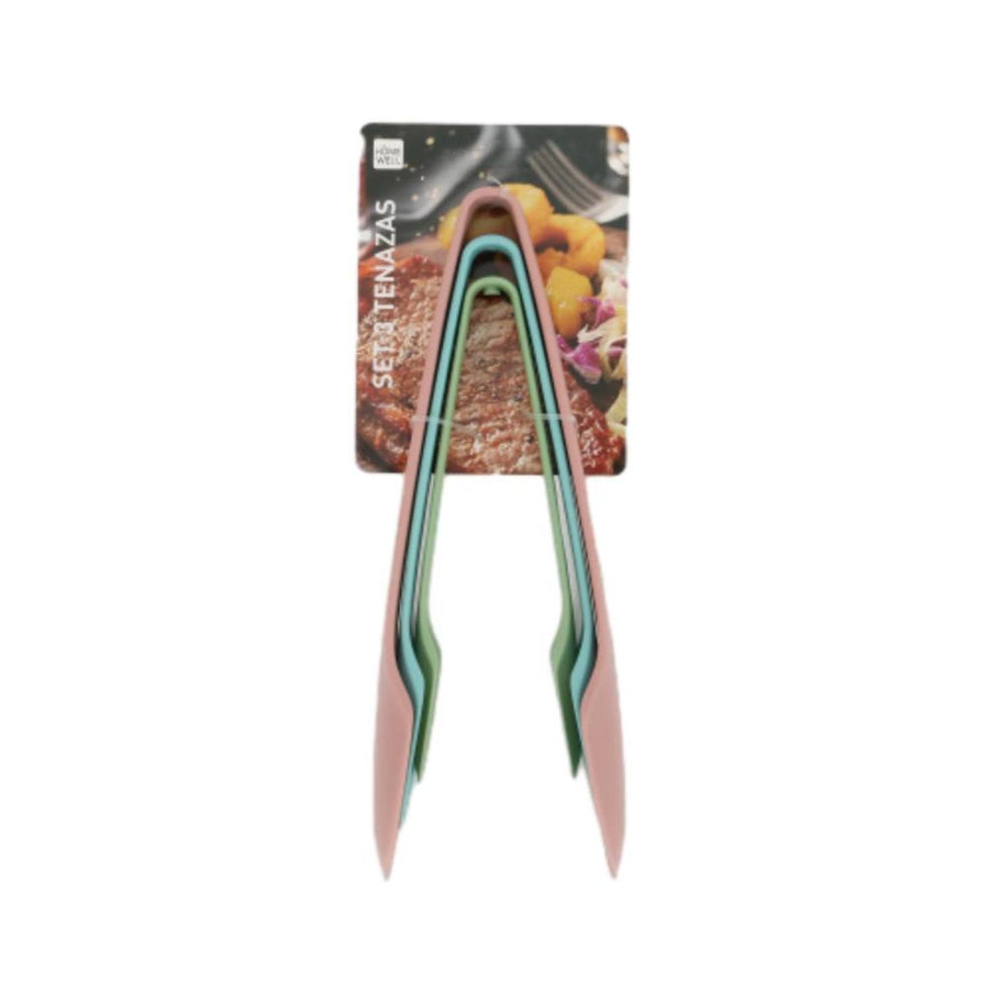 Set de Tenazas de Cocina Multicolor