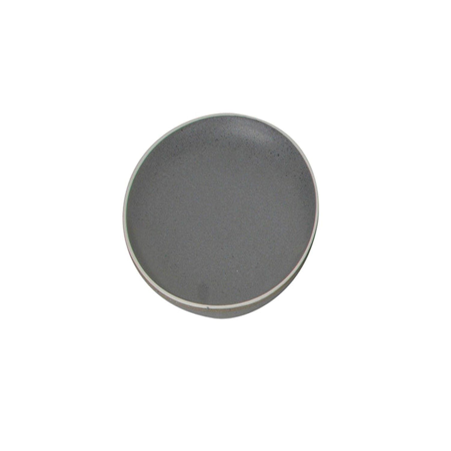 Plato Loza Gris 20x2.5x20cm