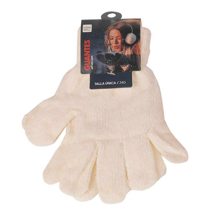 Guantes Adultos Blancos 20cm