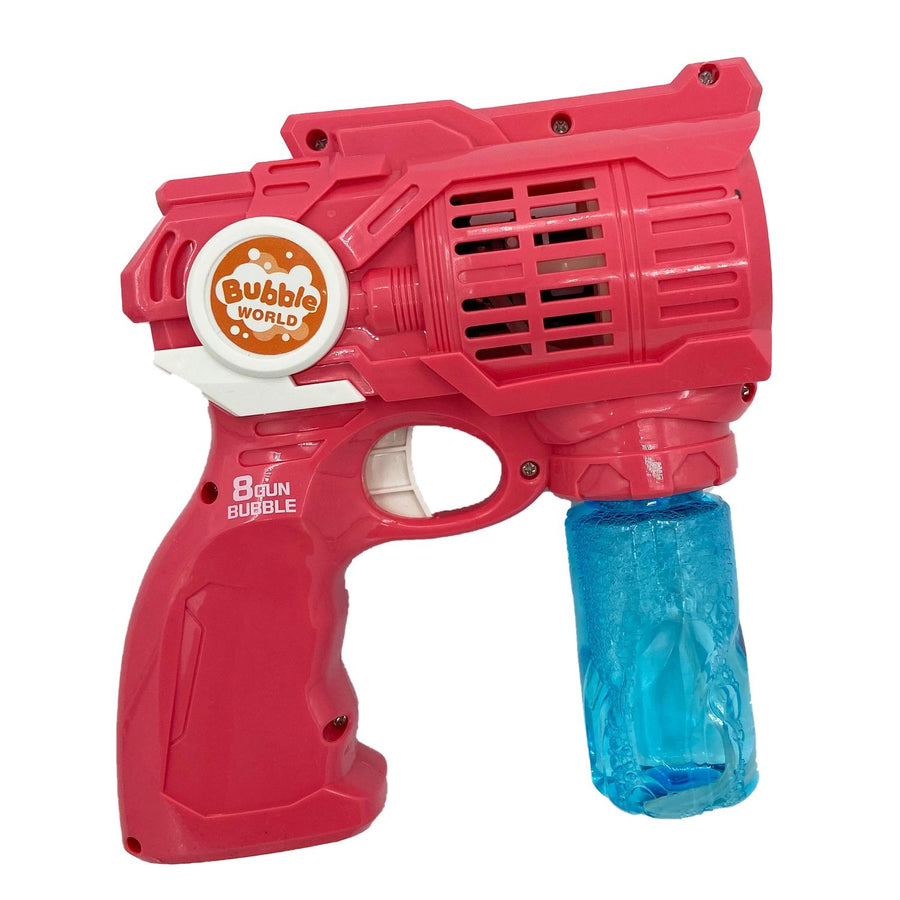 Pistola Lanza Burbujas Rojo