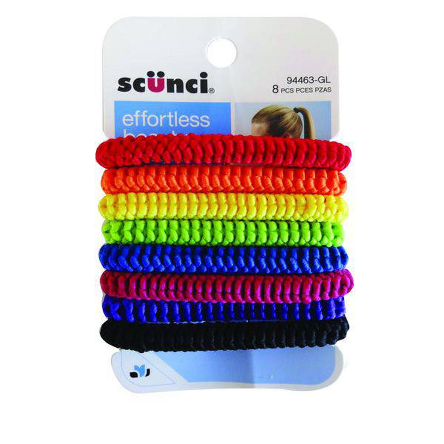 Elástico Scunci Grueso Colores Collets (8u)