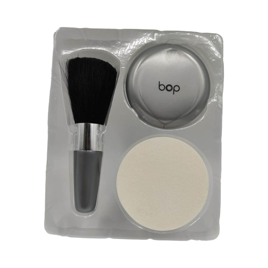 Set Brocha Espejo y Esponja 3pcs