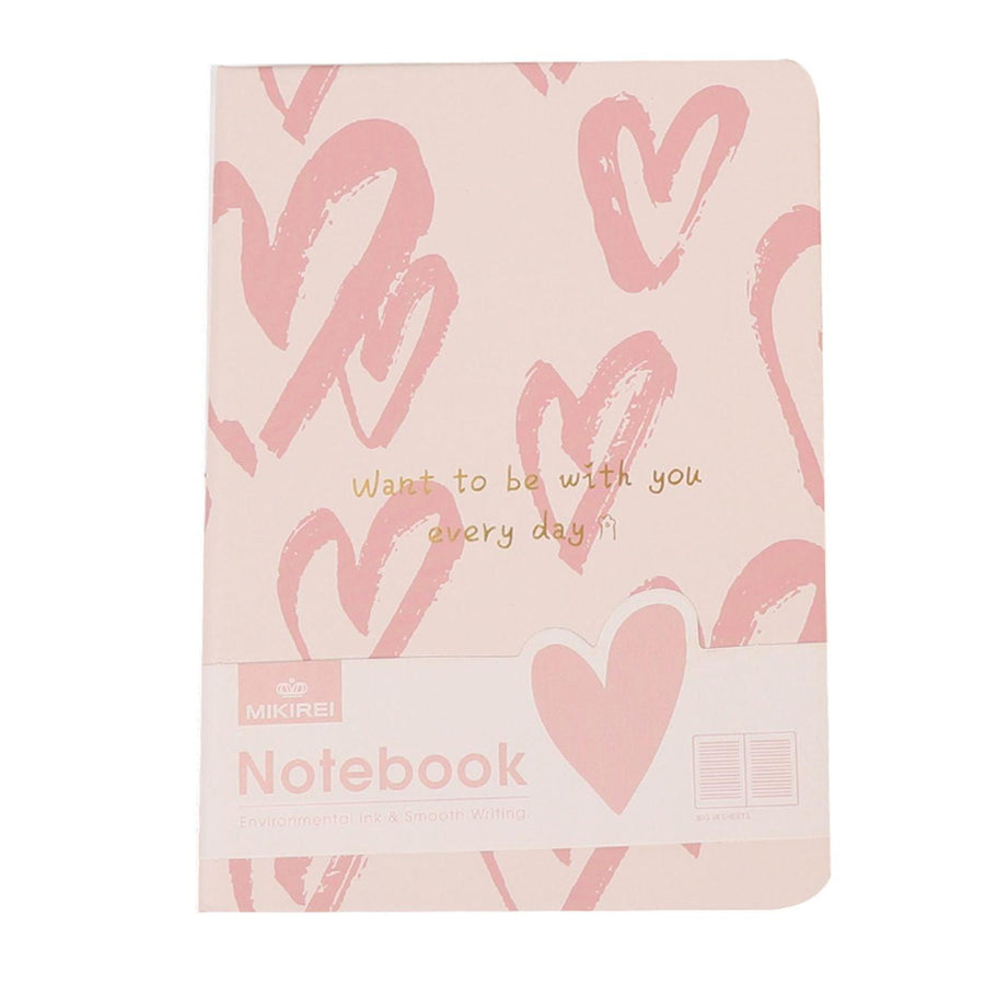 Libreta Tapa Dura Rosada 14.5x10.5cm 96pag