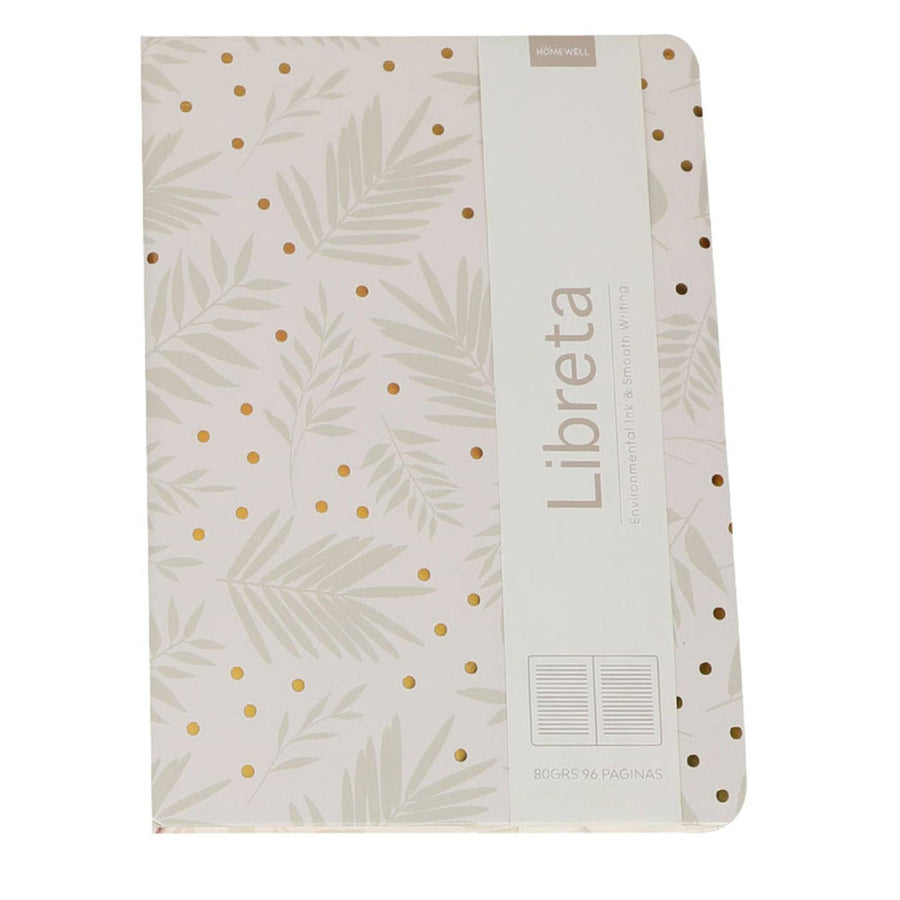 Libreta Tapa Dura Rayada 21x14.5cm (96 pag)