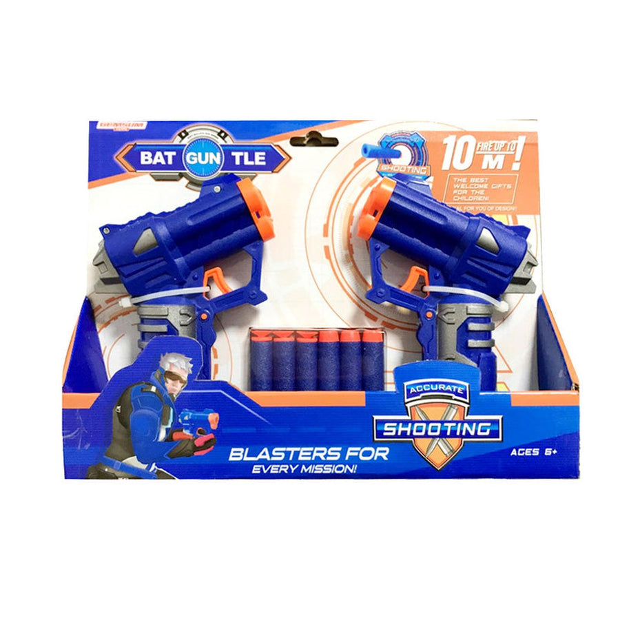 Pistolas de Dardos Soft Azules (2u)