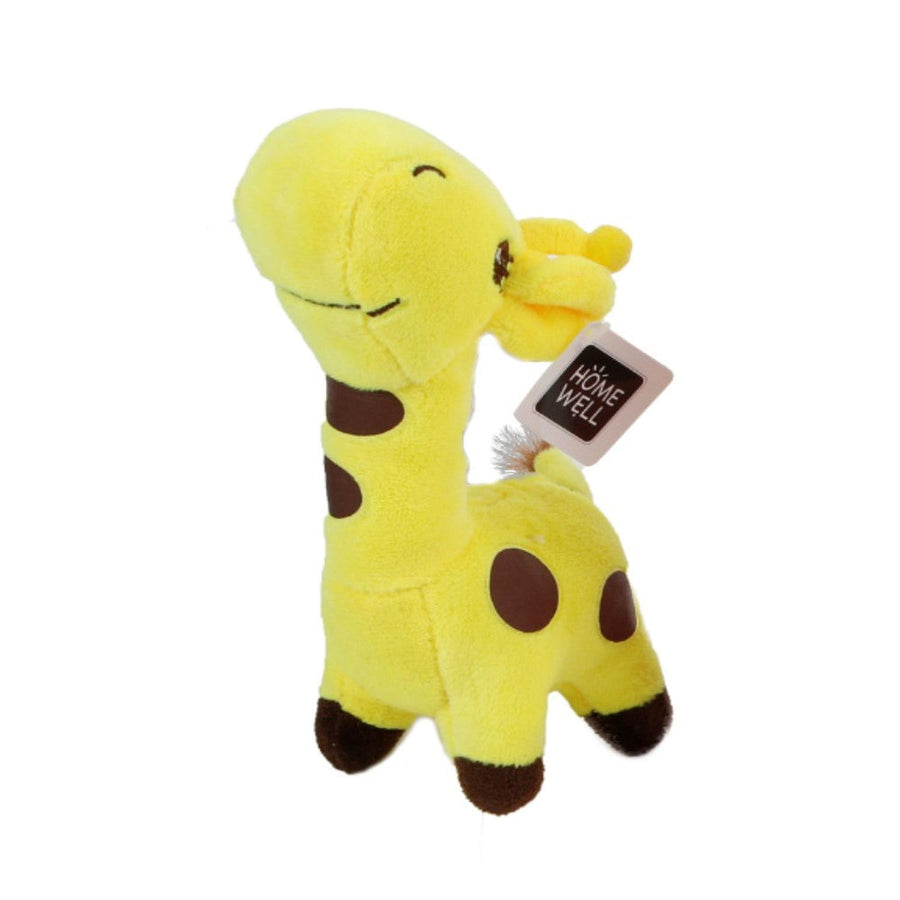 Jirafa de Peluche Amarillo 8x16cm