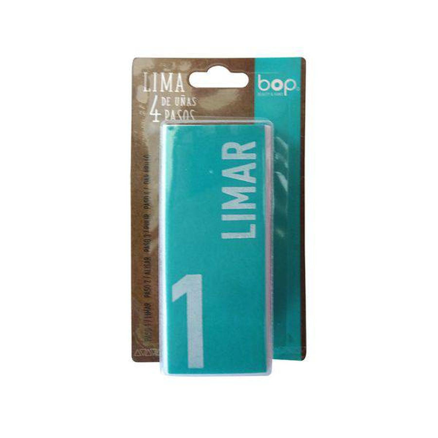 Lima de Uñas 4 Pasos Multicolor Bop