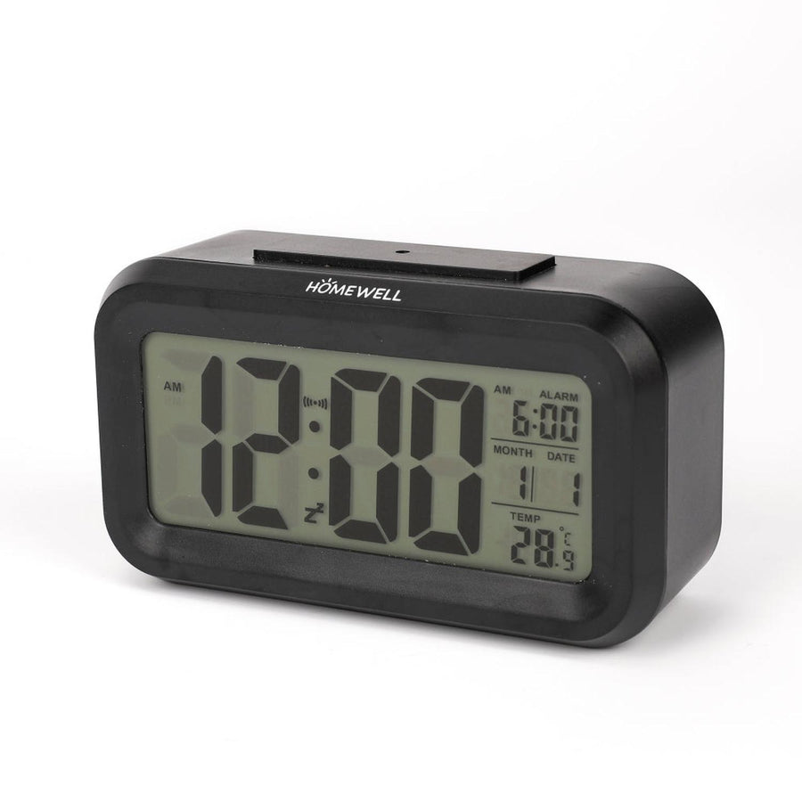 Reloj Despertador Negro 13.5x7.5x4.5cm