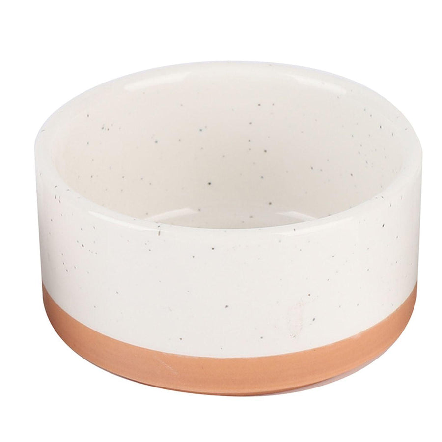 Pocillo Loza Blanco 9x4.5cm