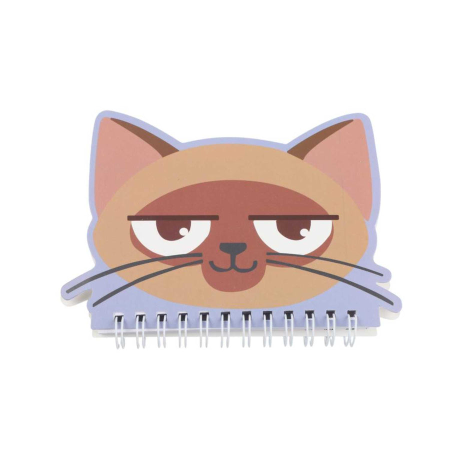 Libreta Gato Marrón 60H
