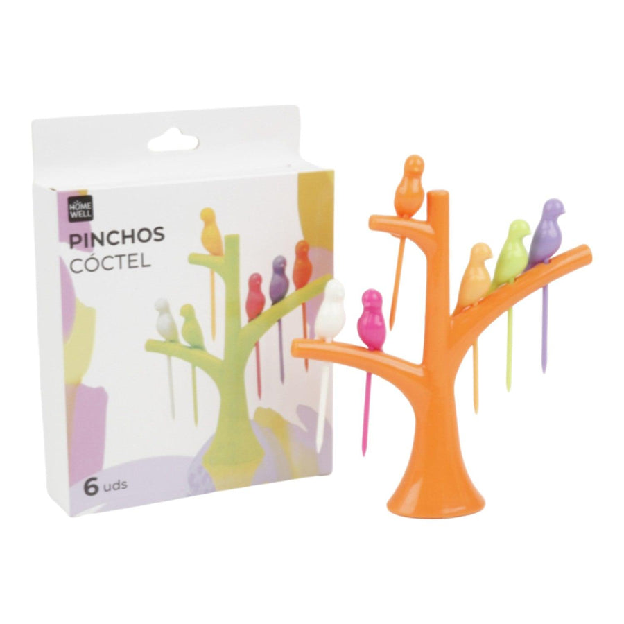 Pichos Coctail Naranja 17cm