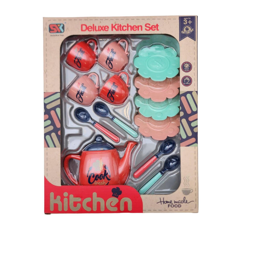 Set De Te Rosado 13 pcs
