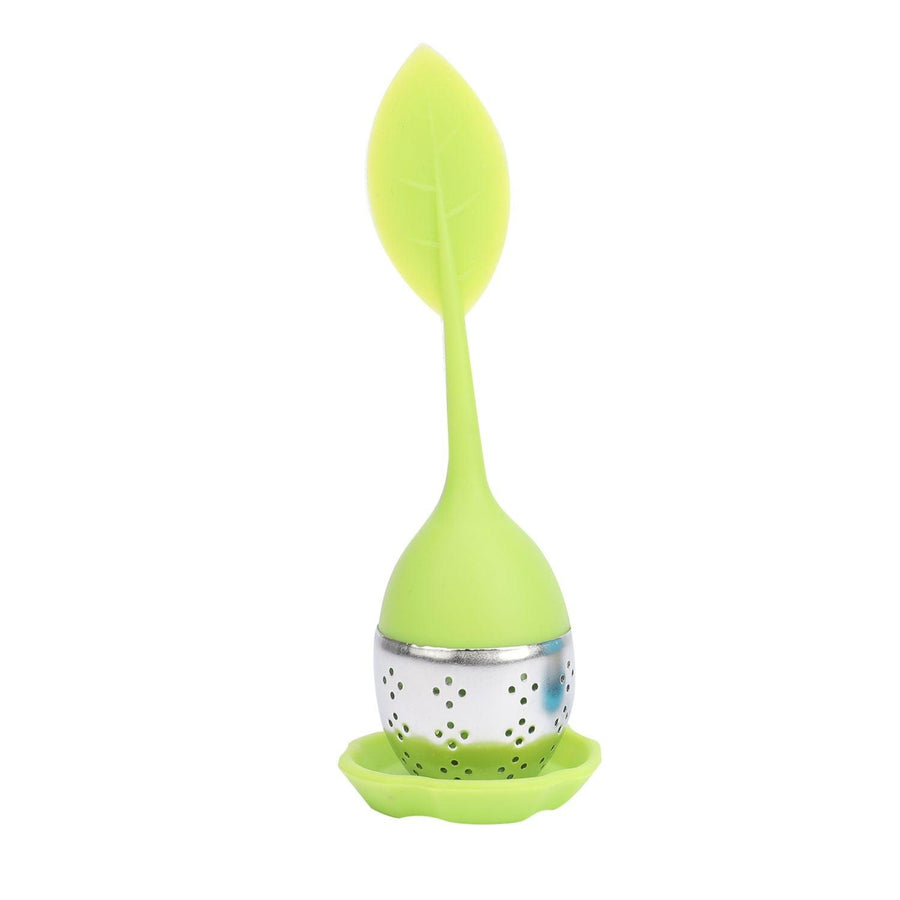 Infusor de Té Diseño de Hoja Verde