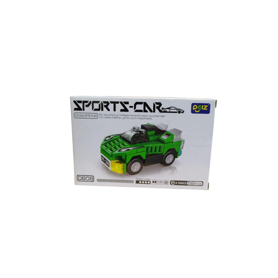 Auto Deportivo Bloques Armables